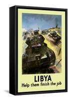 Libya: Help Them Finish the Job-null-Framed Stretched Canvas