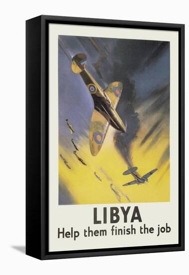 Libya: Help Them Finish the Job-Wooten-Framed Stretched Canvas