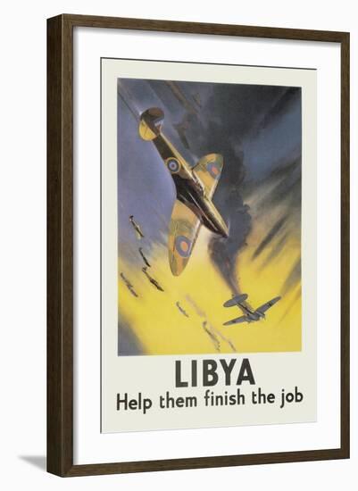 Libya: Help Them Finish the Job-Wooten-Framed Art Print