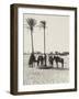 Libya, Homs, Horseback Patrol of Italian Financiers, 1935-null-Framed Giclee Print