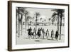 Libya, Horseback Patrol of Italian Financiers in Oasis, 1935-null-Framed Giclee Print