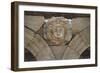 Libya, Tripolitania, Leptis Magna, Roman Forum, Detail, Head of One of Nereids-null-Framed Giclee Print