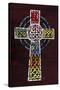 License Plate Art Celtic Cross-Design Turnpike-Stretched Canvas