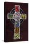 License Plate Art Celtic Cross-Design Turnpike-Stretched Canvas