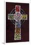 License Plate Art Celtic Cross-Design Turnpike-Framed Giclee Print