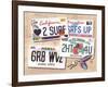 License Plates-Scott Westmoreland-Framed Art Print