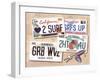 License Plates-Scott Westmoreland-Framed Art Print