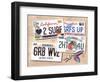 License Plates-Scott Westmoreland-Framed Art Print