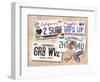 License Plates-Scott Westmoreland-Framed Art Print