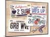 License Plates-Scott Westmoreland-Mounted Art Print