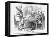 Licensing Day, 1867-John Tenniel-Framed Stretched Canvas