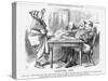 Licensing Day, 1867-John Tenniel-Stretched Canvas