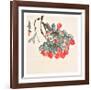 Lichee-Qi Baishi-Framed Art Print