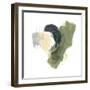 Lichen Gesture II-June Erica Vess-Framed Art Print