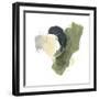 Lichen Gesture II-June Erica Vess-Framed Art Print