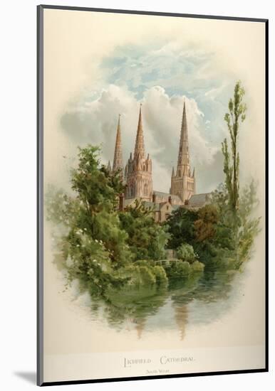 Lichfeild Cathedral, South West-Arthur Wilde Parsons-Mounted Art Print