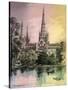 Lichfield Cathedral, Staffordshire, C1870-Alfred Concanen-Stretched Canvas