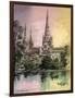 Lichfield Cathedral, Staffordshire, C1870-Alfred Concanen-Framed Giclee Print