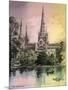 Lichfield Cathedral, Staffordshire, C1870-Alfred Concanen-Mounted Giclee Print