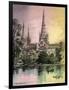 Lichfield Cathedral, Staffordshire, C1870-Alfred Concanen-Framed Giclee Print