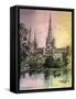 Lichfield Cathedral, Staffordshire, C1870-Alfred Concanen-Framed Stretched Canvas