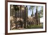 Lichfield Cathedral, West Spires and North Front, Lichfield, Staffordshire, England, United Kingdom-Nick Servian-Framed Photographic Print