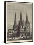 Lichfield Cathedral-Samuel Read-Framed Stretched Canvas