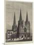 Lichfield Cathedral-Samuel Read-Mounted Giclee Print