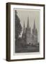 Lichfield Cathedral-null-Framed Giclee Print