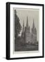 Lichfield Cathedral-null-Framed Giclee Print