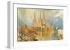 Lichfield, Staffordshire-J M W Turner-Framed Giclee Print