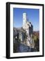 Lichtenstein Castle in Autumn, Swabian Alb, Baden Wurttemberg, Germany, Europe-Markus Lange-Framed Photographic Print