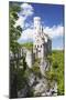 Lichtenstein Castle in Spring, Swabian Alb, Baden Wurttemberg, Germany, Europe-Markus Lange-Mounted Photographic Print