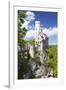 Lichtenstein Castle in Spring, Swabian Alb, Baden Wurttemberg, Germany, Europe-Markus Lange-Framed Photographic Print