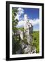 Lichtenstein Castle in Spring, Swabian Alb, Baden Wurttemberg, Germany, Europe-Markus Lange-Framed Photographic Print