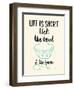 Lick the Bowl and the Spoon-Z Studio-Framed Art Print