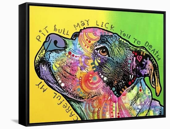 Lick You to Death-Dean Russo-Framed Stretched Canvas