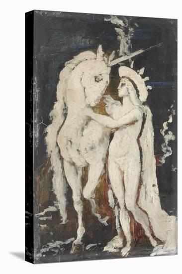 Licornes-Gustave Moreau-Stretched Canvas