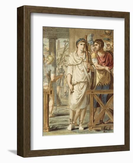 Lictors and Soldiers from Titus' Retinue-Philippe Chery-Framed Giclee Print