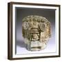 Lid of a Urn Originating from Teotihuacan-null-Framed Giclee Print