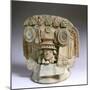 Lid of a Urn Originating from Teotihuacan-null-Mounted Giclee Print