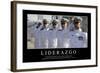 Liderazgo. Cita Inspiradora Y Póster Motivacional-null-Framed Photographic Print