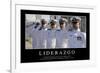 Liderazgo. Cita Inspiradora Y Póster Motivacional-null-Framed Photographic Print