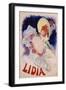 Lidia Poster-Jules Chéret-Framed Giclee Print