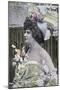 Lidia, Vintage French Postcard, C1900-null-Mounted Giclee Print