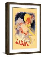 Lidia-Jules Ch?ret-Framed Art Print