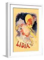 Lidia-Jules Ch?ret-Framed Art Print