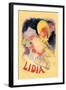 Lidia-Jules Ch?ret-Framed Art Print