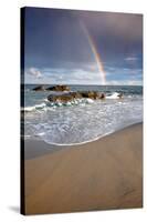 Lido di Orri Beach at Tortoli, Province of Ogliastra, Sardinia, Italy-null-Stretched Canvas