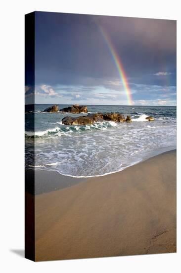 Lido di Orri Beach at Tortoli, Province of Ogliastra, Sardinia, Italy-null-Stretched Canvas